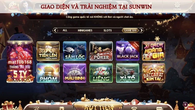 So sánh giao diện và trải nghiệm người dùng Sunwin với đối thủ
